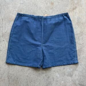 Vintage Depression Era Farmhouse Denim Shorts W/ Selvedge Material - 40